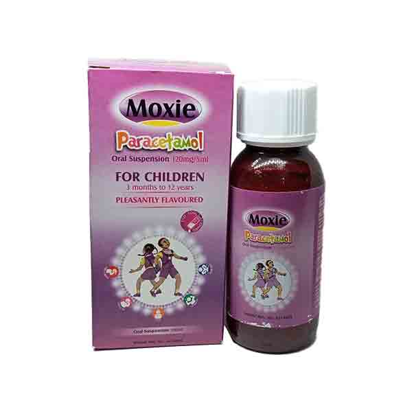 Moxie Paracetamol Suspension for Kids