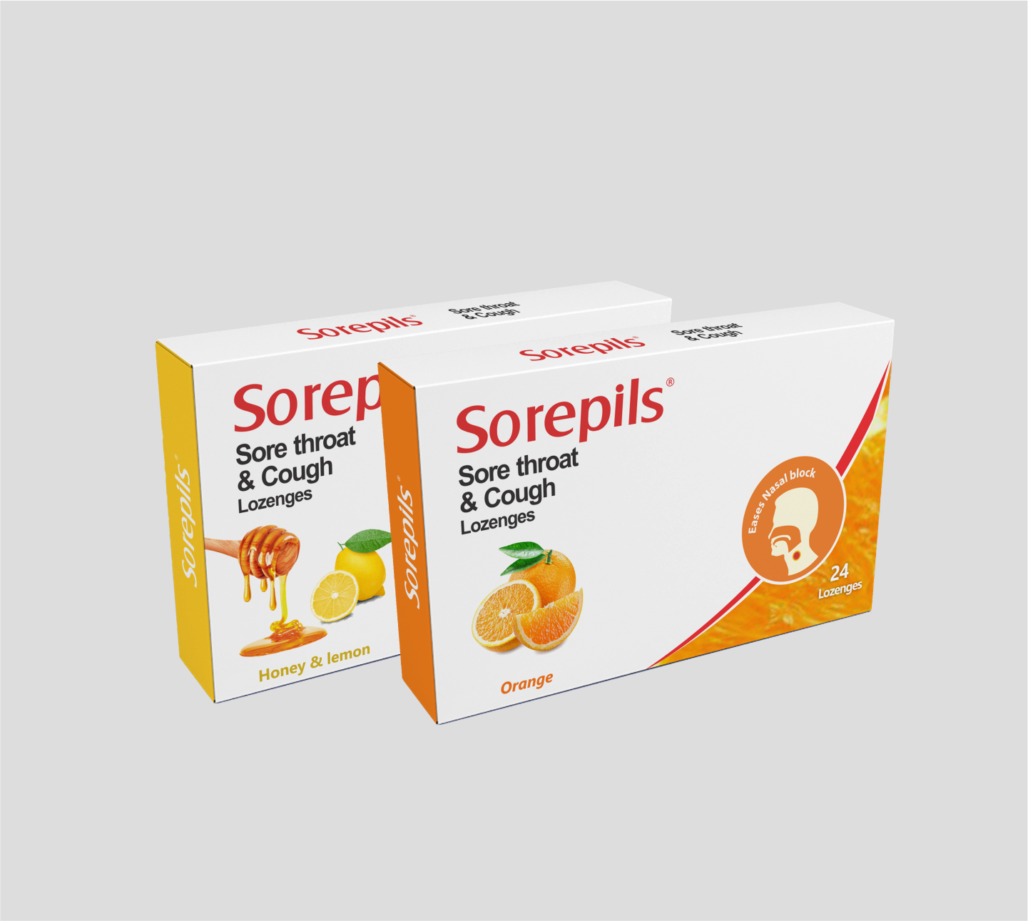 Sorepills Lozenges (Orange Flavour) x24