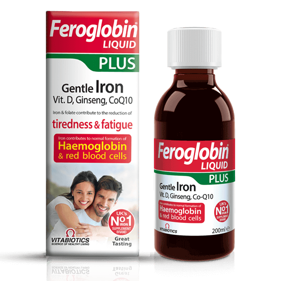 Vitabiotics Feroglobin Liquid Plus 200mL