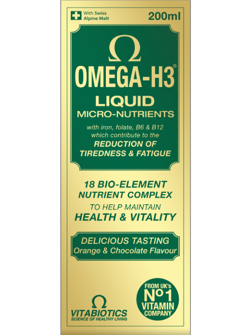 Vitabiotics Omega-H3 Liquid 200mL