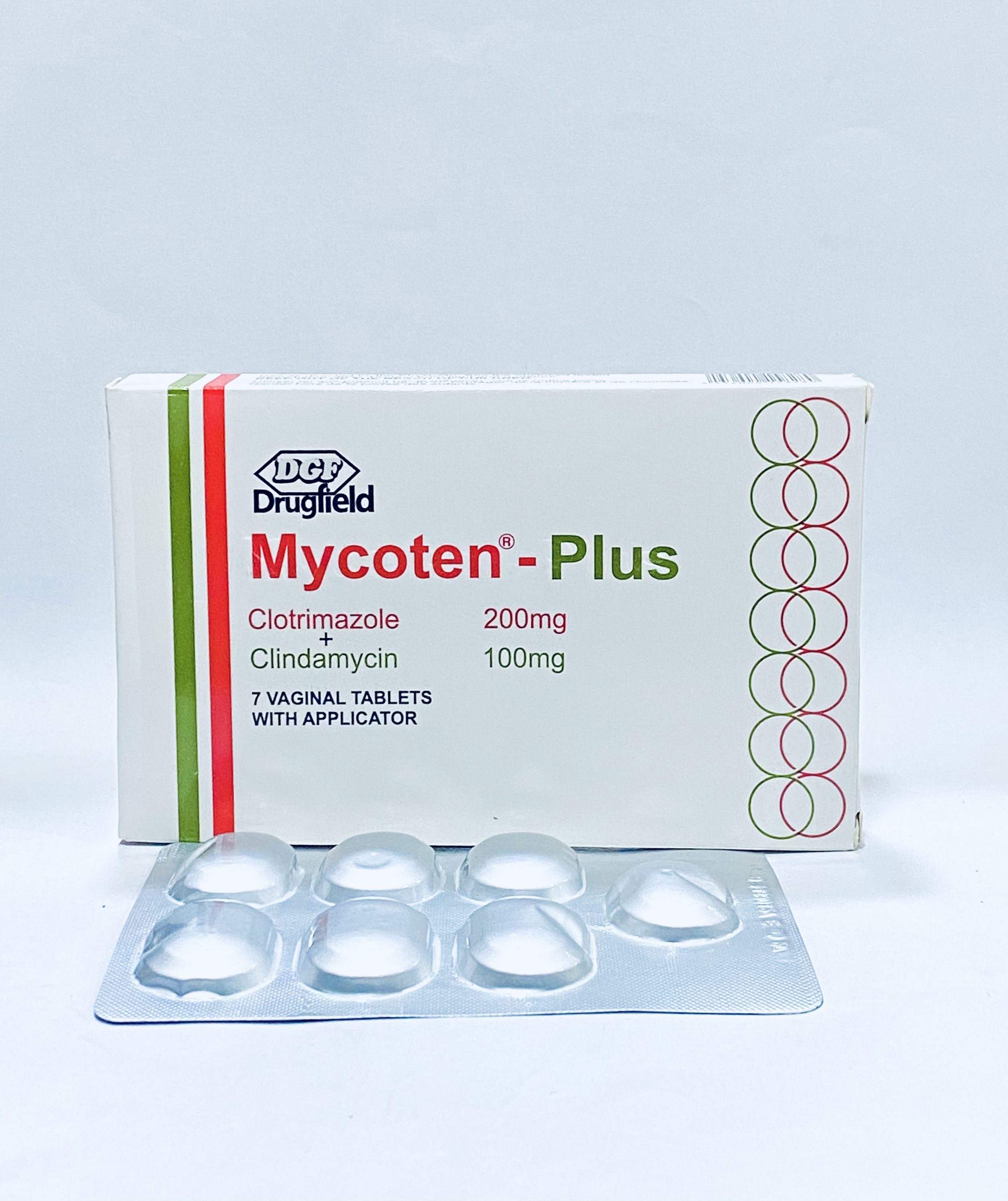 Mycoten-Plus 7 Vaginal Tablets with Applicator