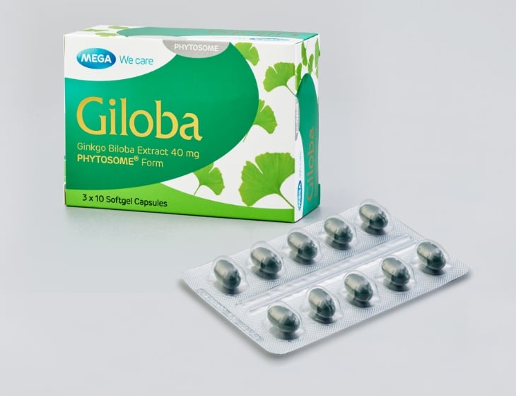MEGA Giloba (Ginkgo Biloba Extract 40mg) 