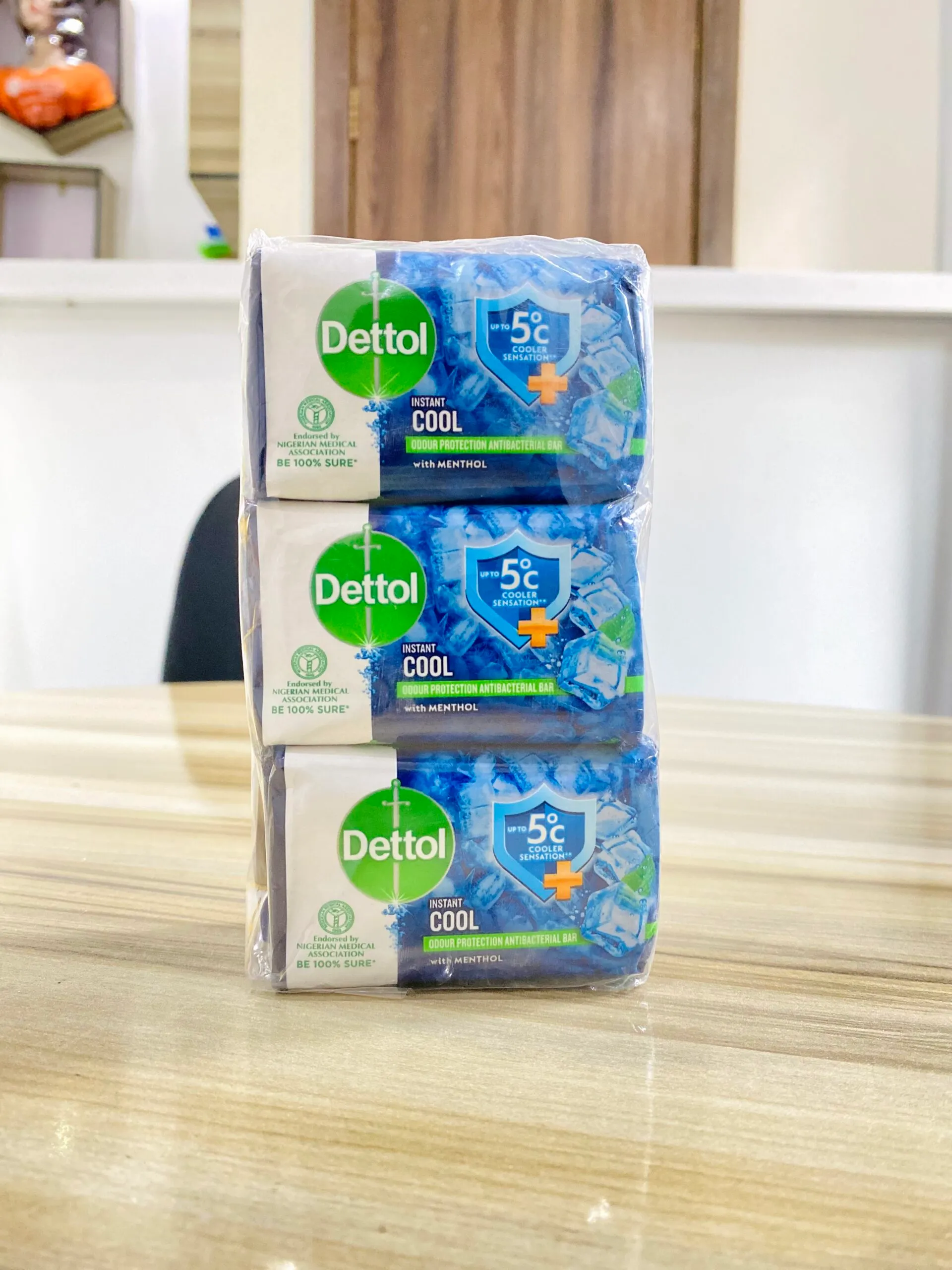 Dettol Instant Cool 105g Soap X6