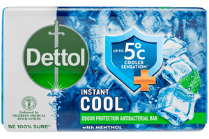 Dettol Instant Cool 150g Soap X4