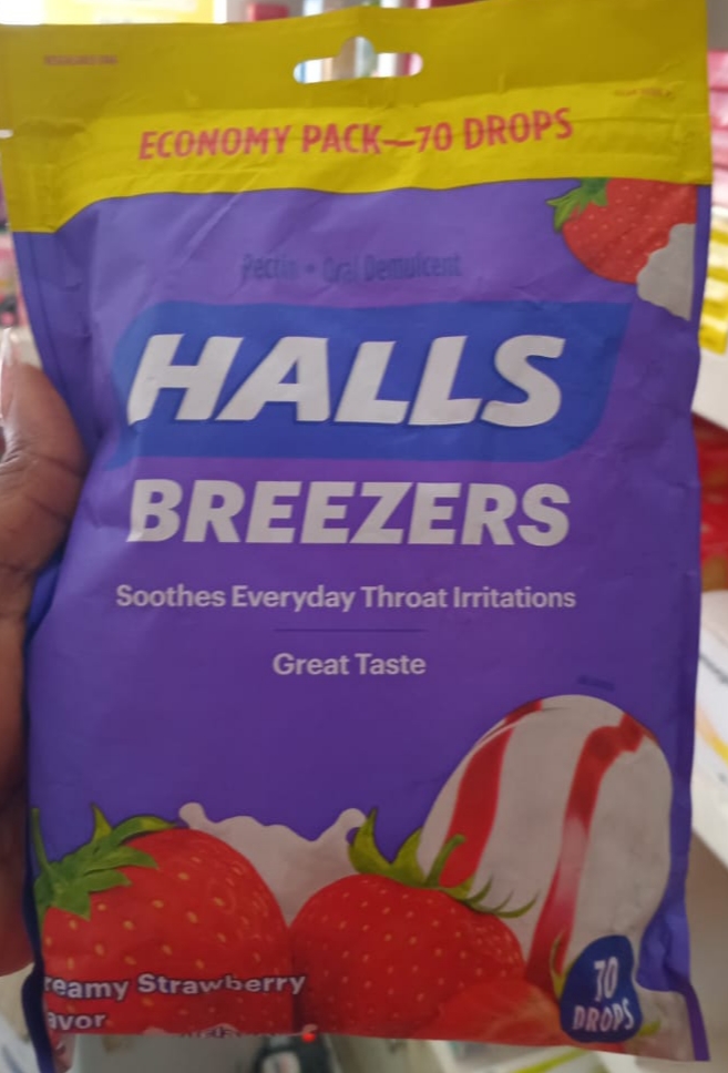 Halls Breezers Drops
