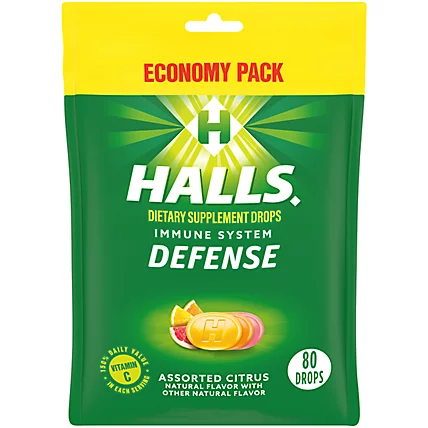 Halls Immune System Defense Drops