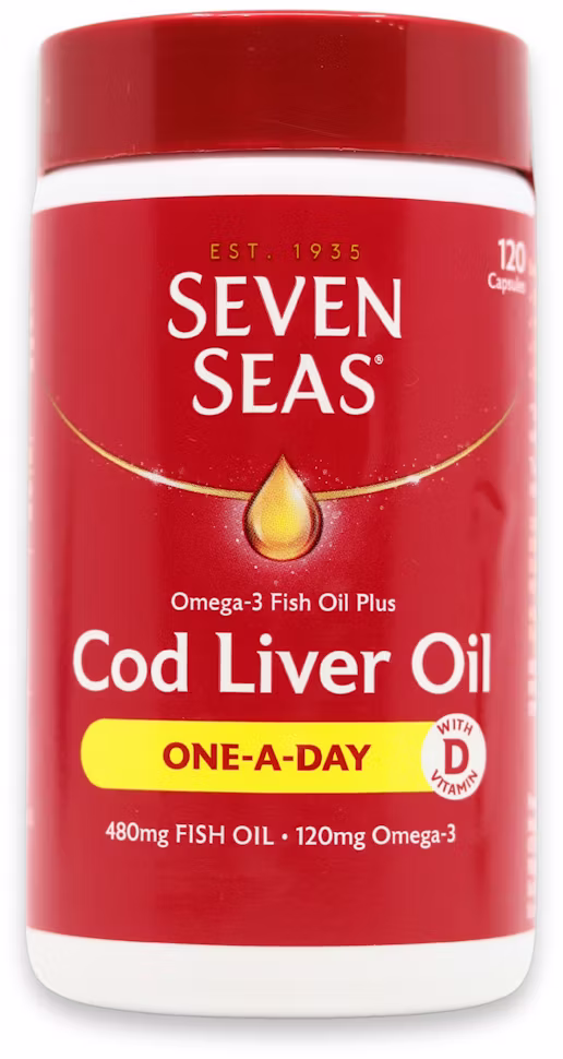 Seven Seas Cod Liver Oil x120
