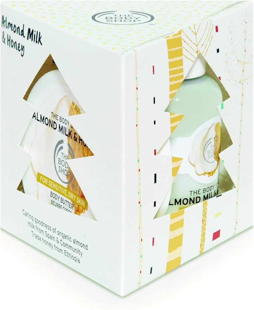 Almond Milk and Honey Treats Cube Gift Set