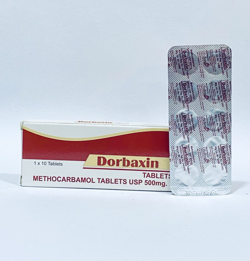Dorbaxin (Methocarbamol) 500mg