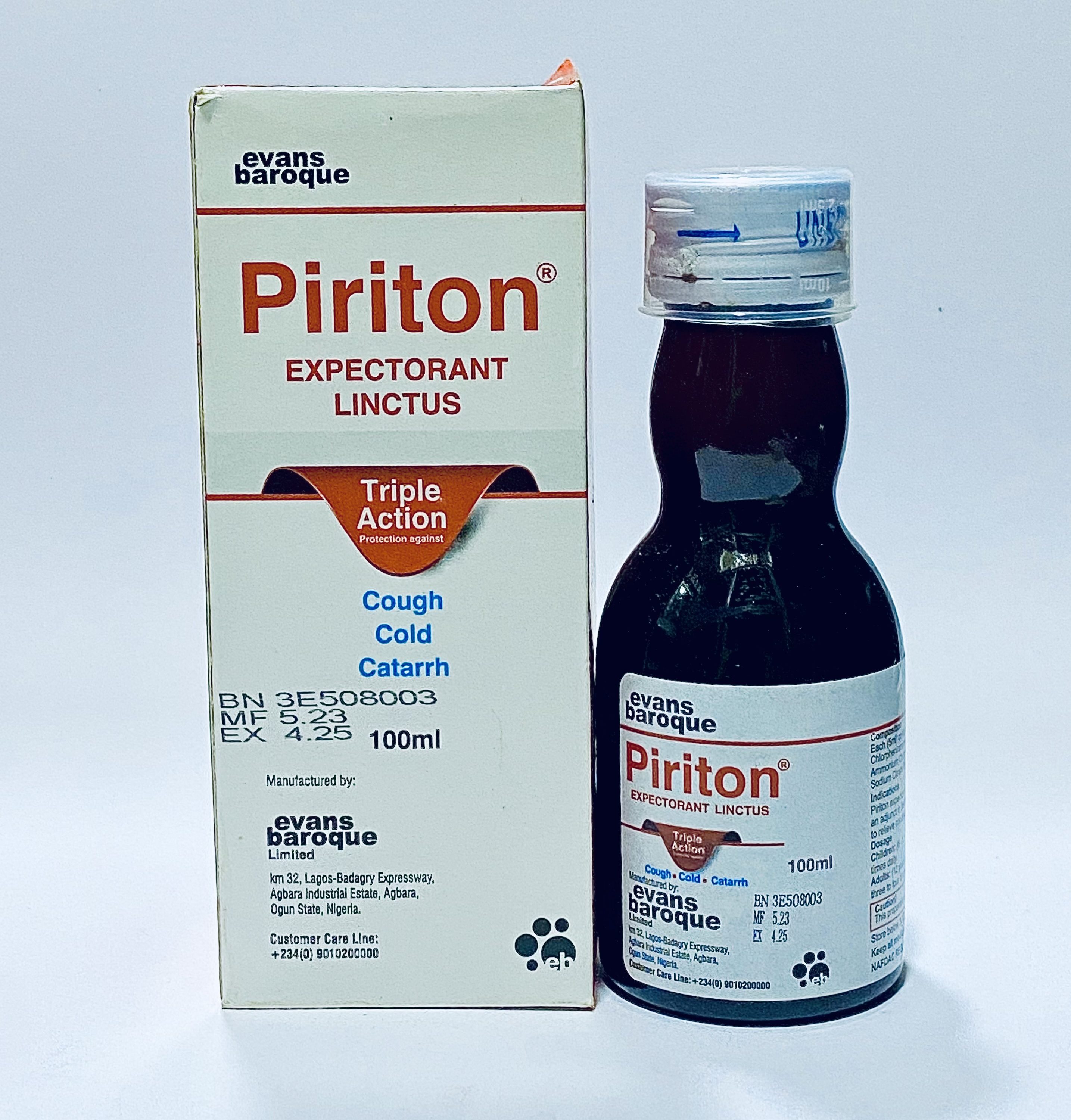 Piriton Expectorant Adult