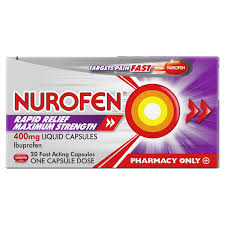 Nurofen 400mg (Maximum Strength) X 12 Tablets