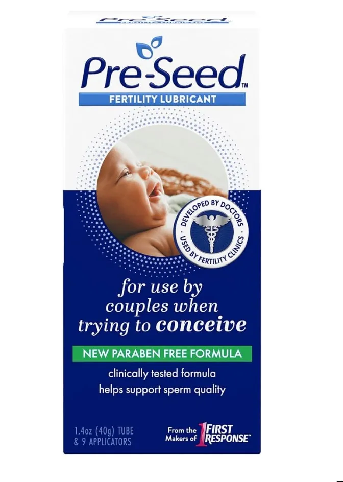 Pre-seed fertility lubricant