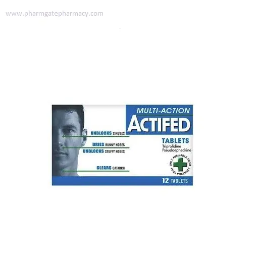 Actified Multi-action tablet x 12