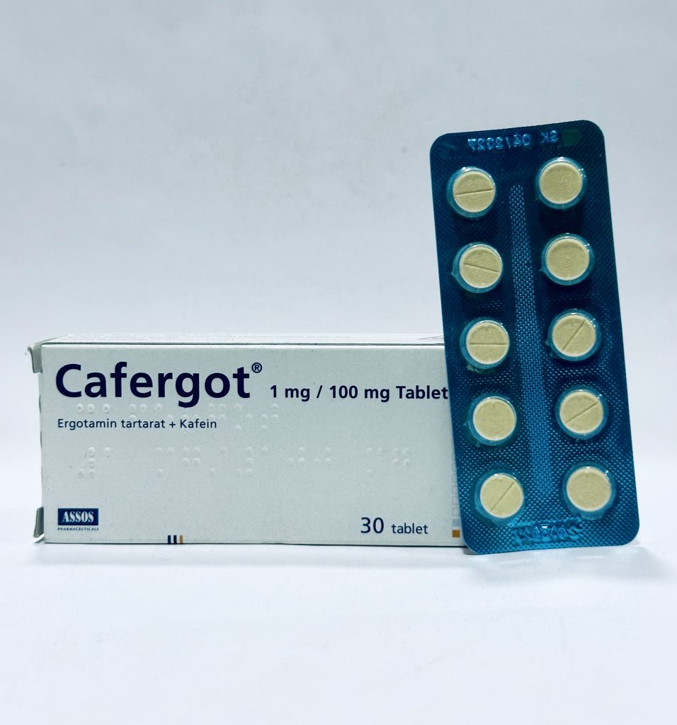 CAFERGOT (ERGOTAMINE + CAFFEINE) TABLET X30