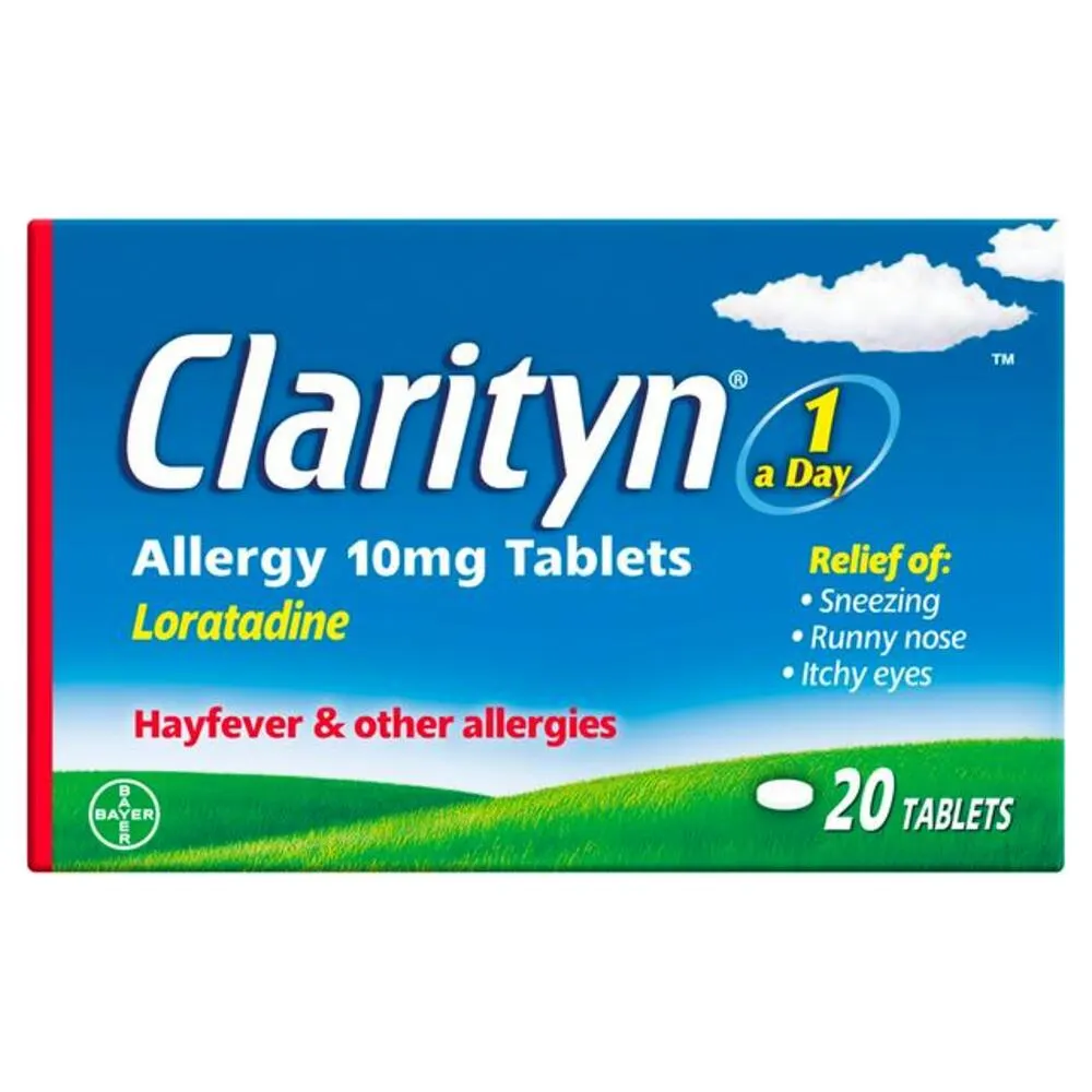 CLARITYN ALLERGY 10MG X 20