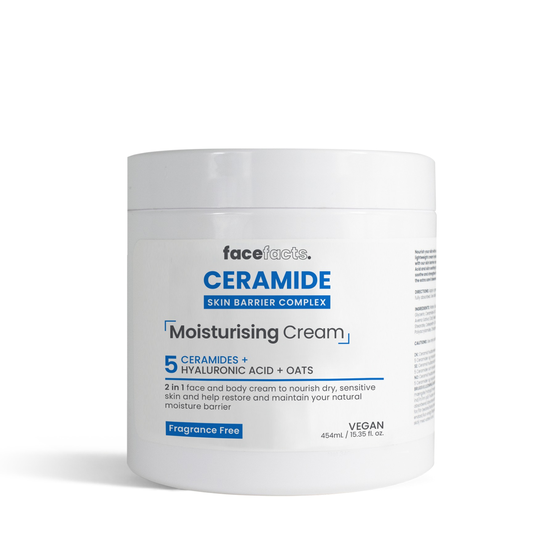 Face Facts Ceramide Moisturising Cream