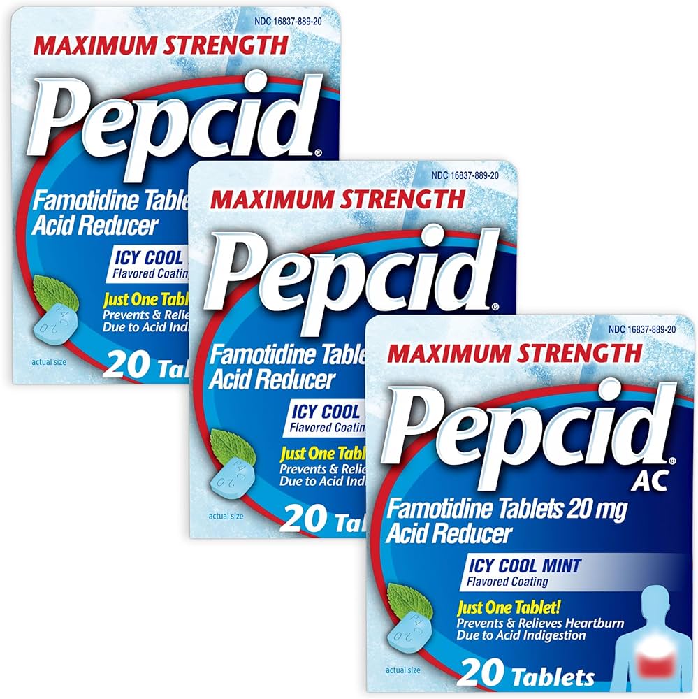 Pepcid Maximum Strength 20 tablets