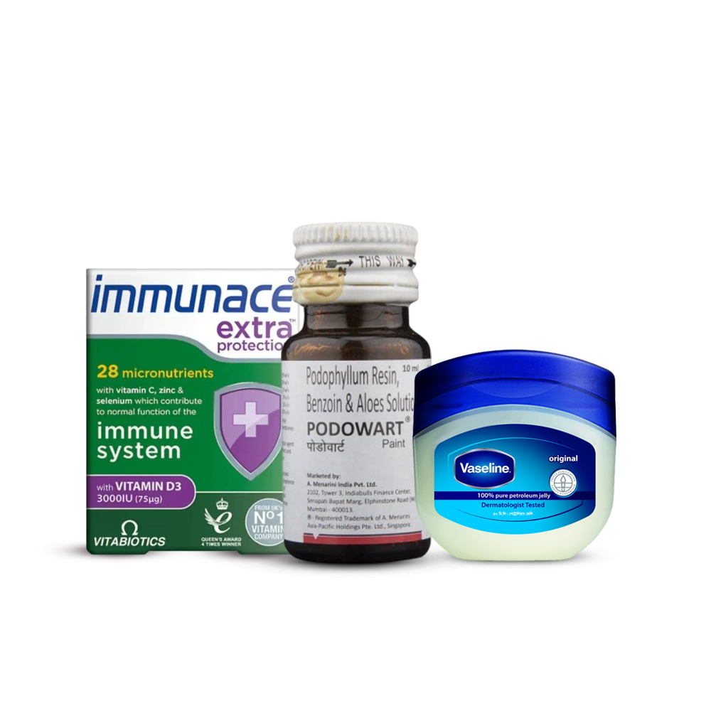 Genital Wart Clearance & Immune Support Bundle.