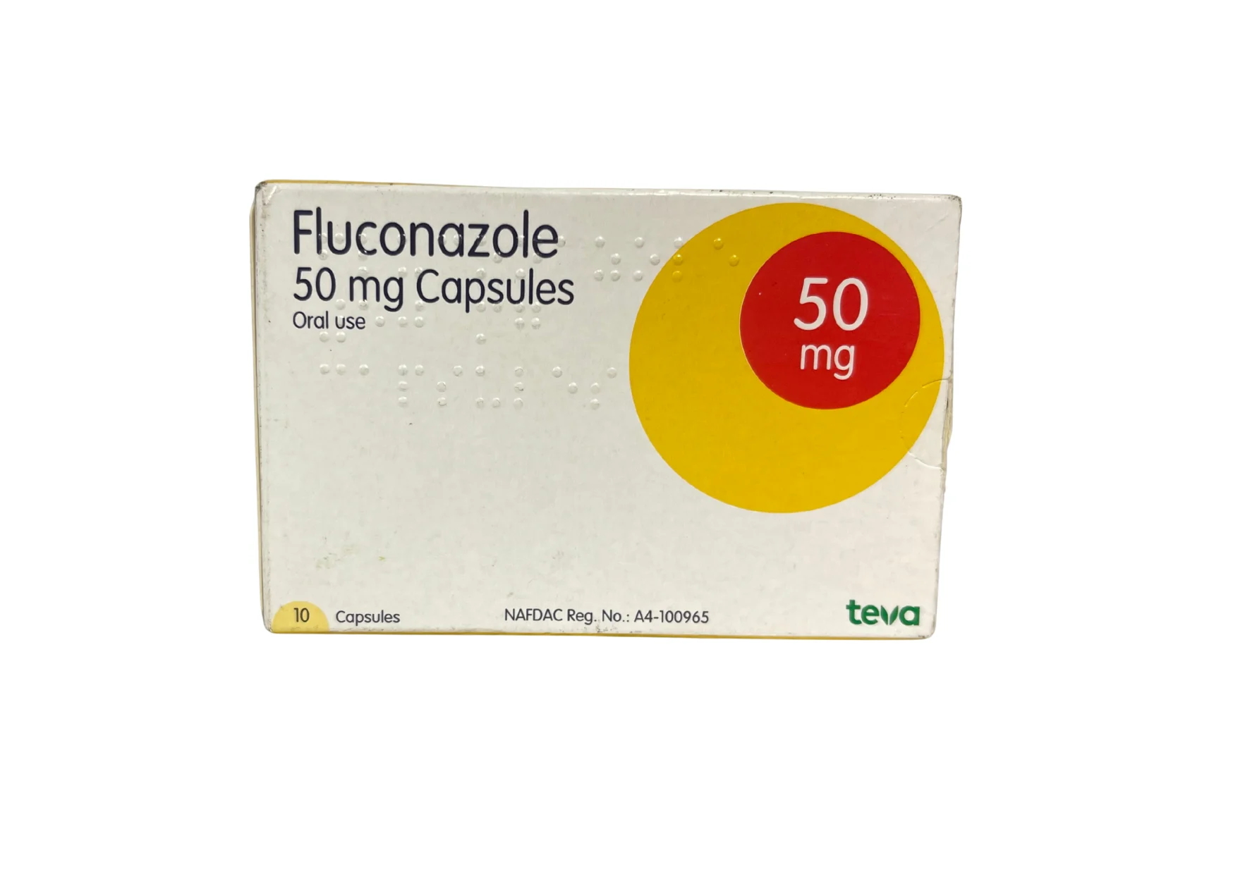 TEVA FLUCONAZOLE 50mg