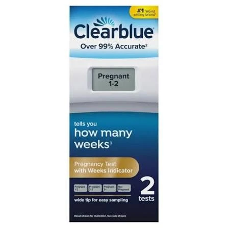Clearblue Early Detection Pregnancy Test X2